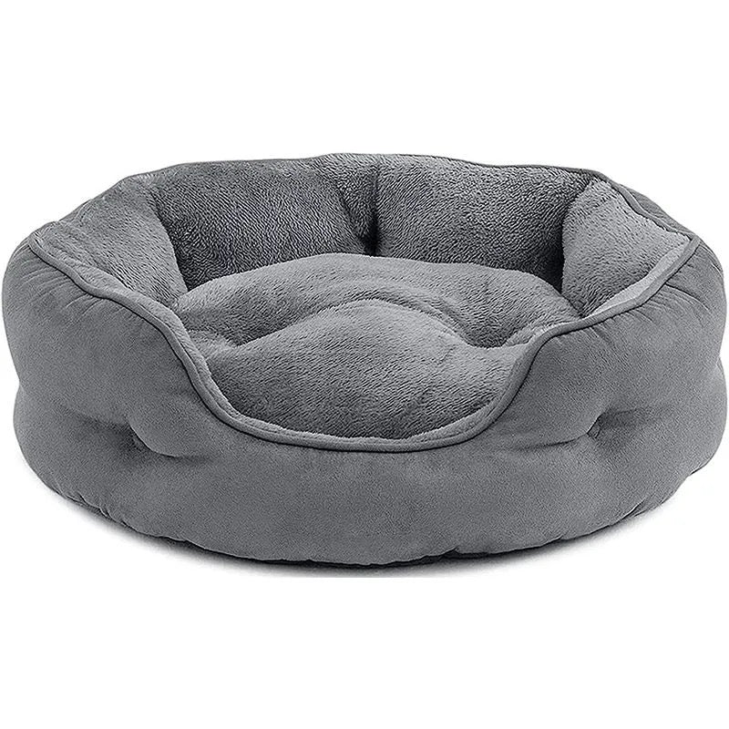 Premium Plush Pet Bed for Indoor Cats & Small to Medium Dogs – Soft, Cozy & Washable