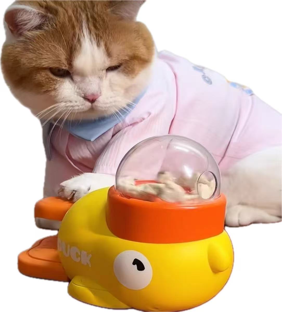 Automatic Treat Dispensing Cat Toy – Encourages Independent Play & Reduces Boredom