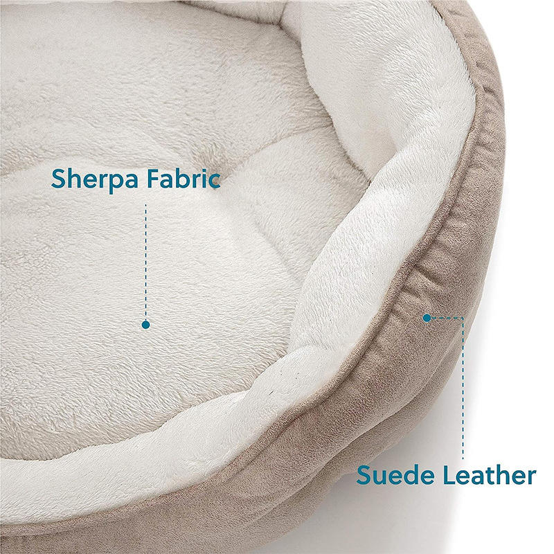 Premium Plush Pet Bed for Indoor Cats & Small to Medium Dogs – Soft, Cozy & Washable