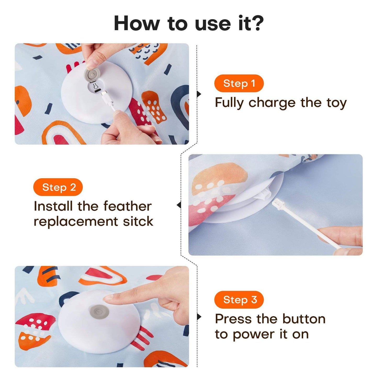 Fast-Rolling Cat Chase Toy — Hide-&-Seek Mouse Game — Boosts Exercise & Mental Stimulation